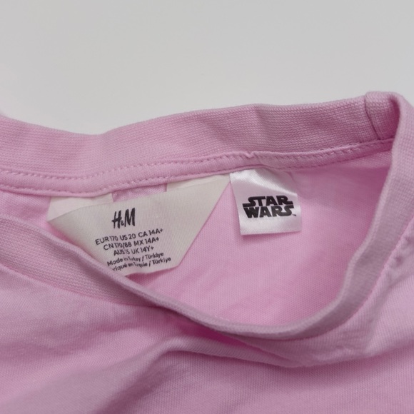 H&M Disney’s Star Wars Mandalorian Baby Yoda 2 Oversized T-Shirts US Youth 20 - Picture 6 of 12